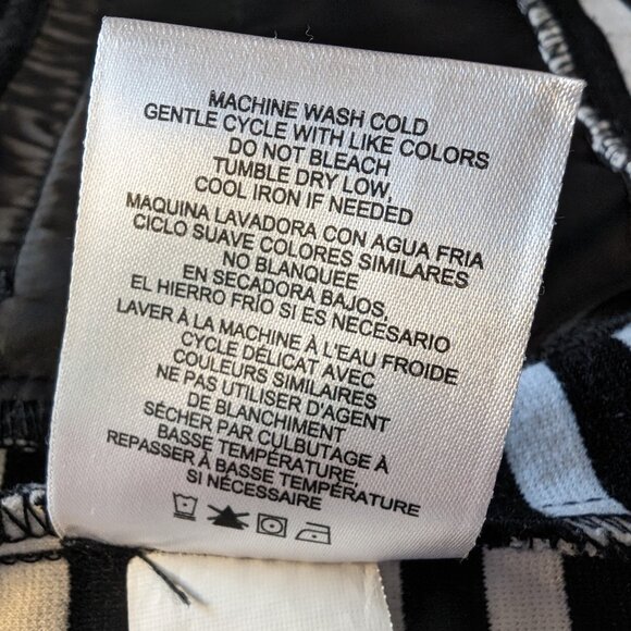 ELLEN TRACY BLAZER jacket Sz MEDIUM striped NAUTICAL VIBES OFFICE PREPPY **WOW** - Picture 12 of 12